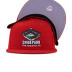 Philadelphia Phillies Scarlet Shibe Park New Era 59Fifty Fitted