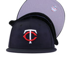 Minnesota Twins Navy New Era 9Fifty Snapback