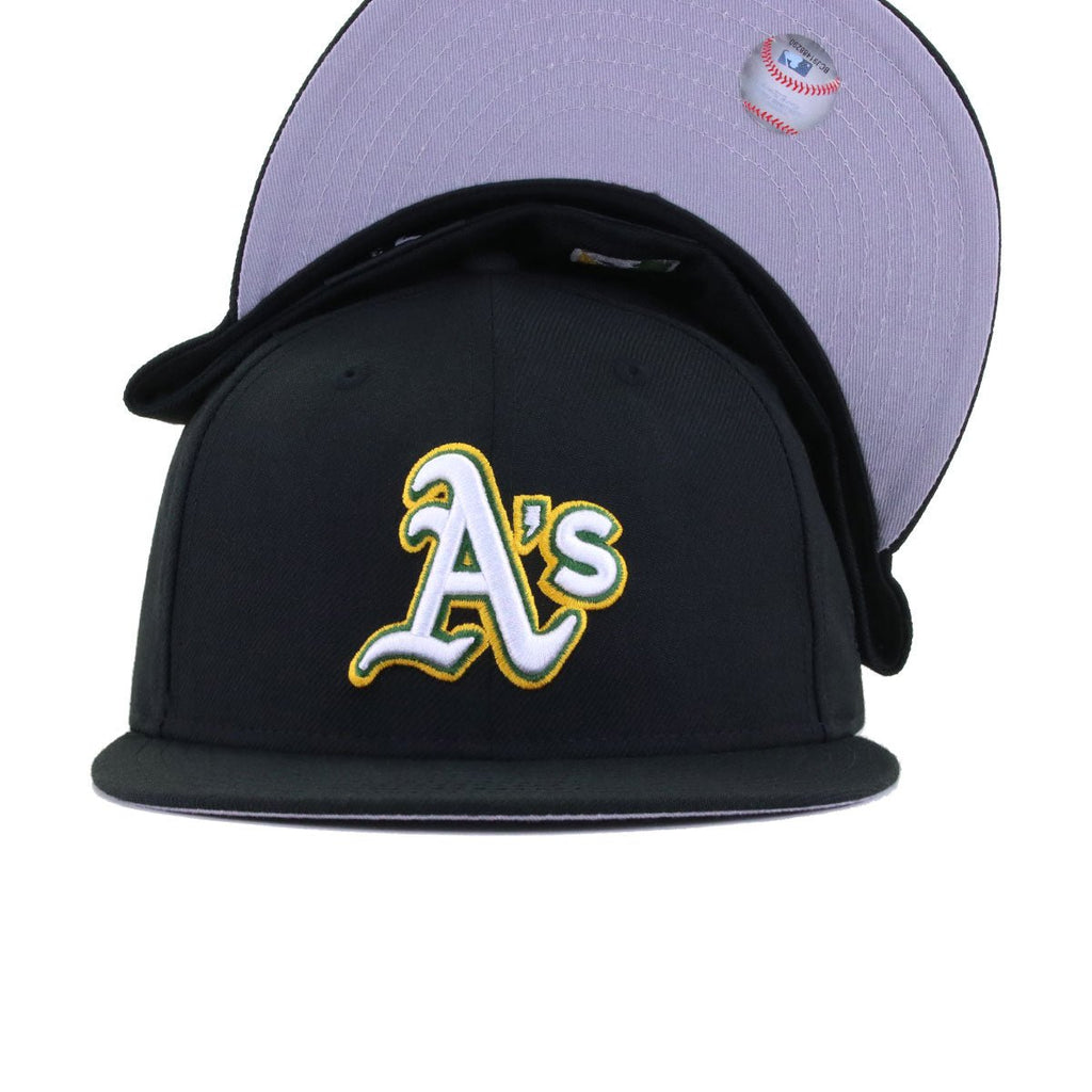 Oakland Athletics Black 2008 New Era 59Fifty Fitted
