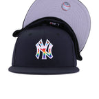 New York Yankees Navy PRIDE New Era 59Fifty Fitted