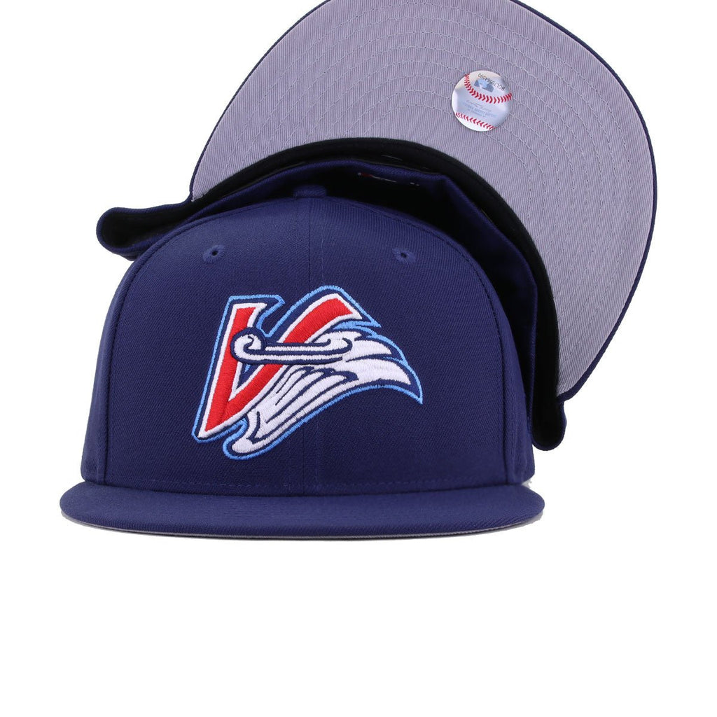 Los Angeles Angels Light Navy Upside Down New Era 59Fifty Fitted