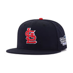 St Louis Cardinals Navy 2004 World Series Cooperstown New Era 59Fifty Fitted