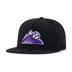 Colorado Rockies Black Batting Practice New Era 9Fifty Snapback