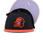Baltimore Orioles Black Orange Upside Down New Era 59Fifty Fitted