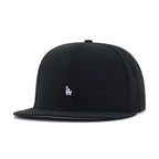 Los Angeles Dodgers Black SUPER MICRO New Era 59Fifty Fitted