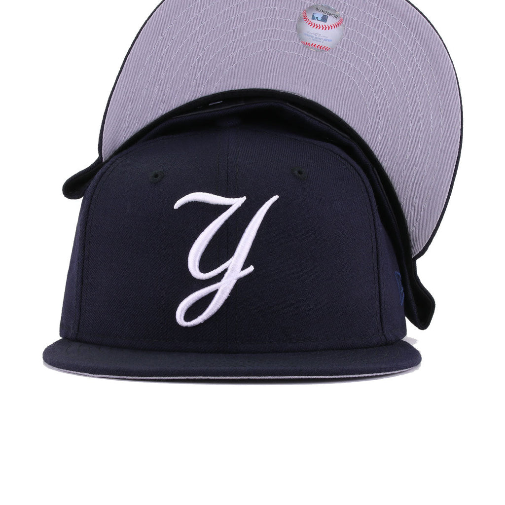 New York Yankees Navy SCRIPTISH New Era 59Fifty Fitted