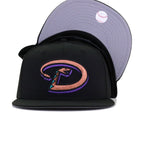 Arizona Diamondbacks Black New Era 9Fifty Snapback