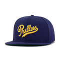 Philadelphia Phillies Light Navy 1938 Green Bottom New Era 59Fifty Fitted