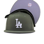 Los Angeles Dodgers New Olive New Era 59Fifty Fitted