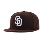 San Diego Padres Burnt Wood 1998 World Series New Era 59Fifty Fitted