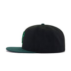 Texas Rangers Black Dark Green New Era 59Fifty Fitted