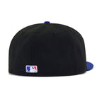 New York Mets Black Light Royal Blue Upside Down New Era 59Fifty Fitted