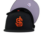 San Francisco Giants Black Upside Down New Era 59Fifty Fitted