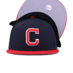 Cleveland Indians Navy Scarlet 1978 New Era 59Fifty Fitted