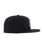 Tampa Bay Rays Black Upside Down New Era 59Fifty Fitted
