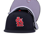 St Louis Cardinals Navy 2004 World Series Cooperstown New Era 59Fifty Fitted