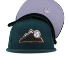 Colorado Rockies Dark Green Batting Practice New Era 59Fifty Fitted
