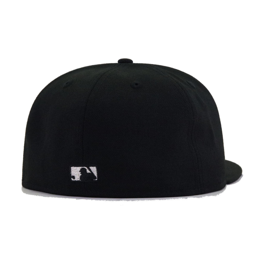 Oakland Athletics Black Metallic Silver New Era 59Fifty Fitted