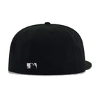 Oakland Athletics Black Metallic Silver New Era 59Fifty Fitted