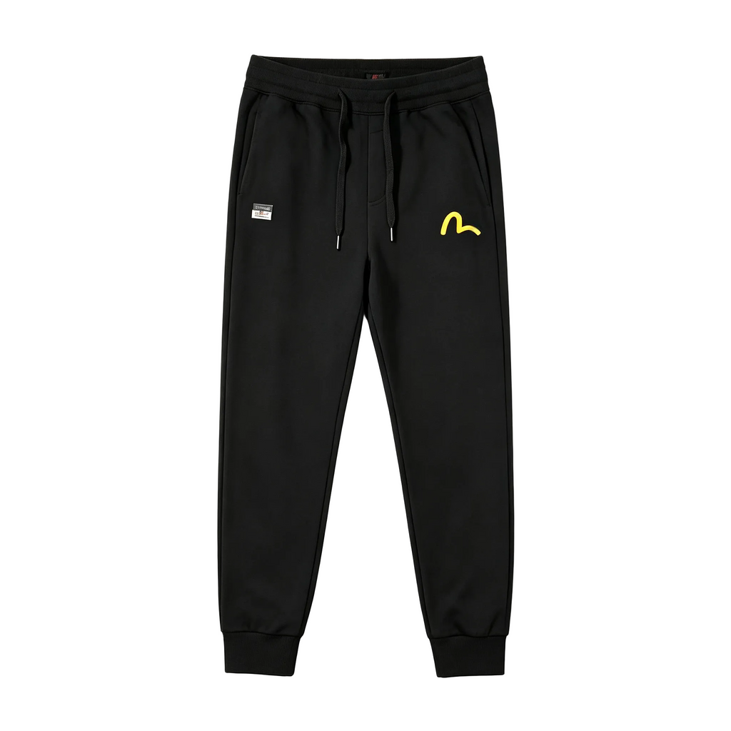Evisu Kuro Daruma Trio Jogger Sweatpants — EVISU Did Everything Arch & Osaka Japan EST.1991