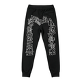 Evisu Kuro NEO x NEW Kanji Calligraphy Graffiti M-Logo Jogger Sweatpants