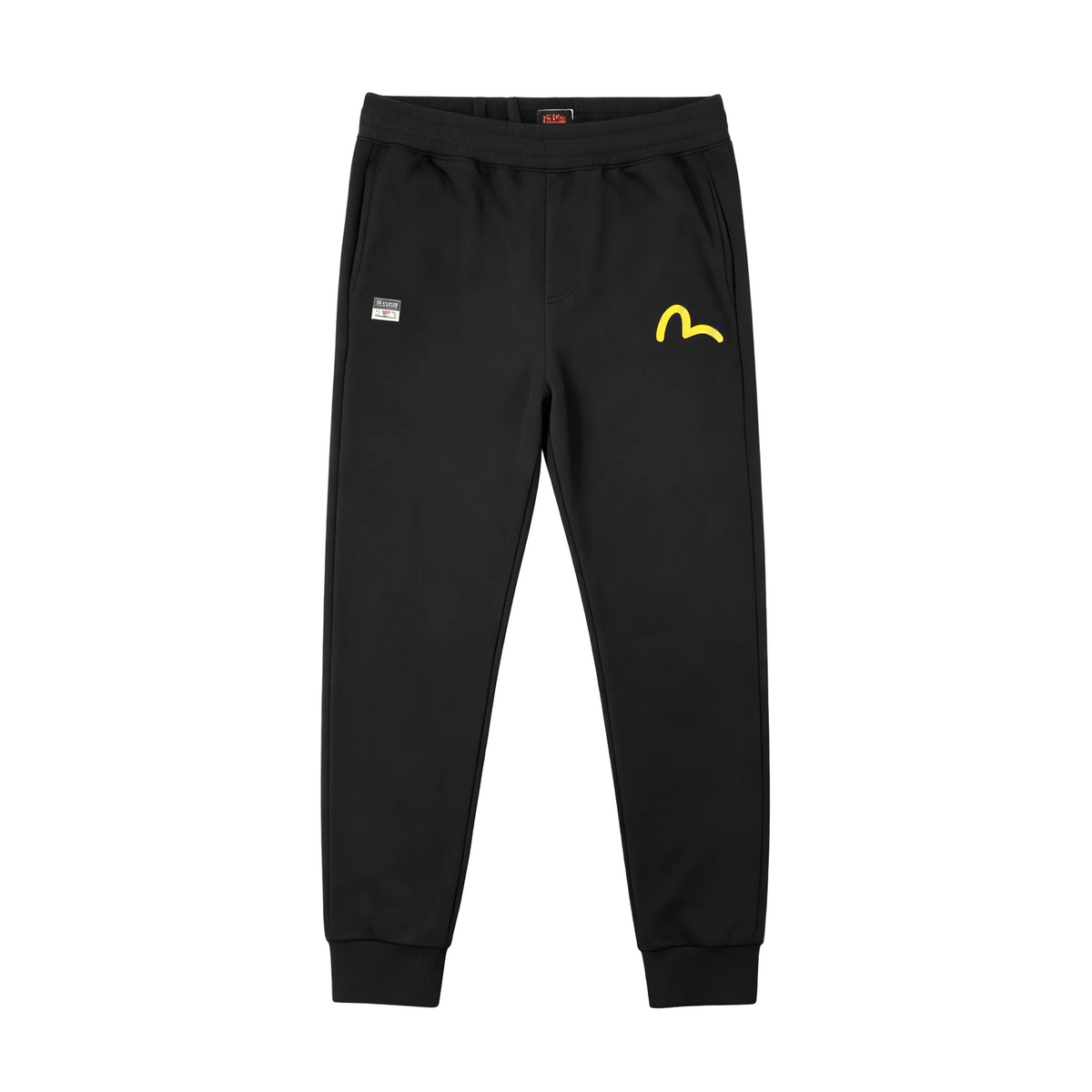 Evisu Kuro Maneki-neko Daruma Ikat M-Logo Graphic Jogger Sweatpants