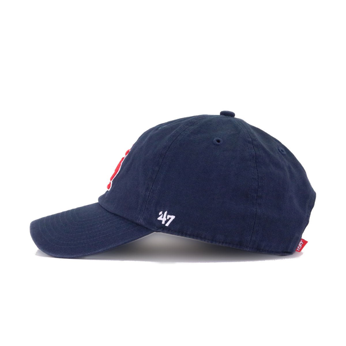 St Louis Cardinals Navy 47 Brand Clean Up Dad Hat