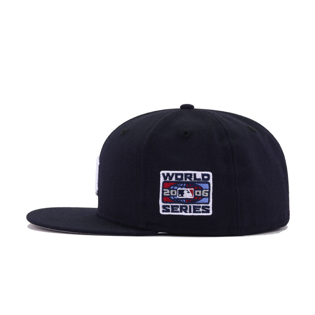 Detroit Tigers Navy 2006 World Series Cooperstown New Era 59Fifty Fitted