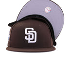 San Diego Padres Burnt Wood 1998 World Series New Era 59Fifty Fitted