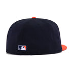 Houston Colt 45s Navy Orange New Era 59Fifty Fitted