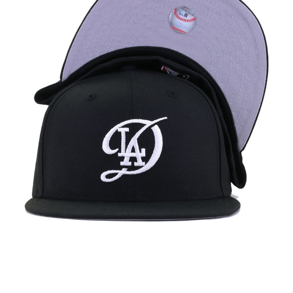 Los Angeles Dodgers Black City Connect New Era 59Fifty Fitted