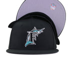 Florida Marlins Black New Era 9Fifty Snapback