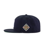 Detroit Tigers Navy 1945 World Series Cooperstown Green Bottom New Era 59Fifty Fitted