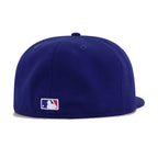 Texas Rangers Dark Royal Blue Upside Down New Era 59Fifty Fitted