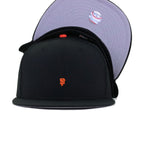 San Francisco Giants Black SUPER MICRO New Era 59Fifty Fitted