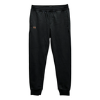 Evisu Kuro Denim EST.1991 Osaka Varsity Badge Jogger Sweatpants — Ice Blue M-Seagull Crest
