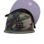 Los Angeles Dodgers Woodland Camouflage New Era 59Fifty Fitted