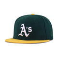 Oakland Athletics Dark Green A Gold New Era 9Fifty Snapback