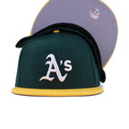 Oakland Athletics Dark Green A Gold New Era 9Fifty Snapback