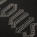 LOUIS VUITTON LV Monogram Flower Logo T-Shirt — Off Black