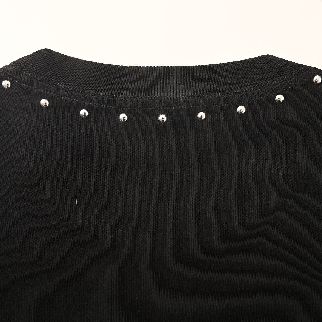 LOUIS VUITTON LV Monogram Flower Logo T-Shirt — Off Black