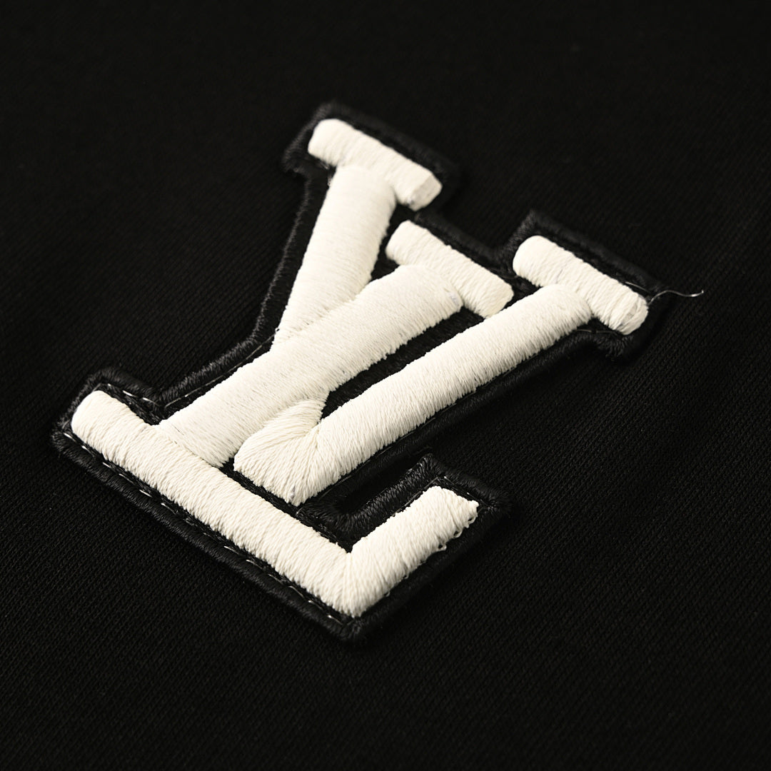 Louis Vuitton Monogram Print Short-Sleeve T-Shirt