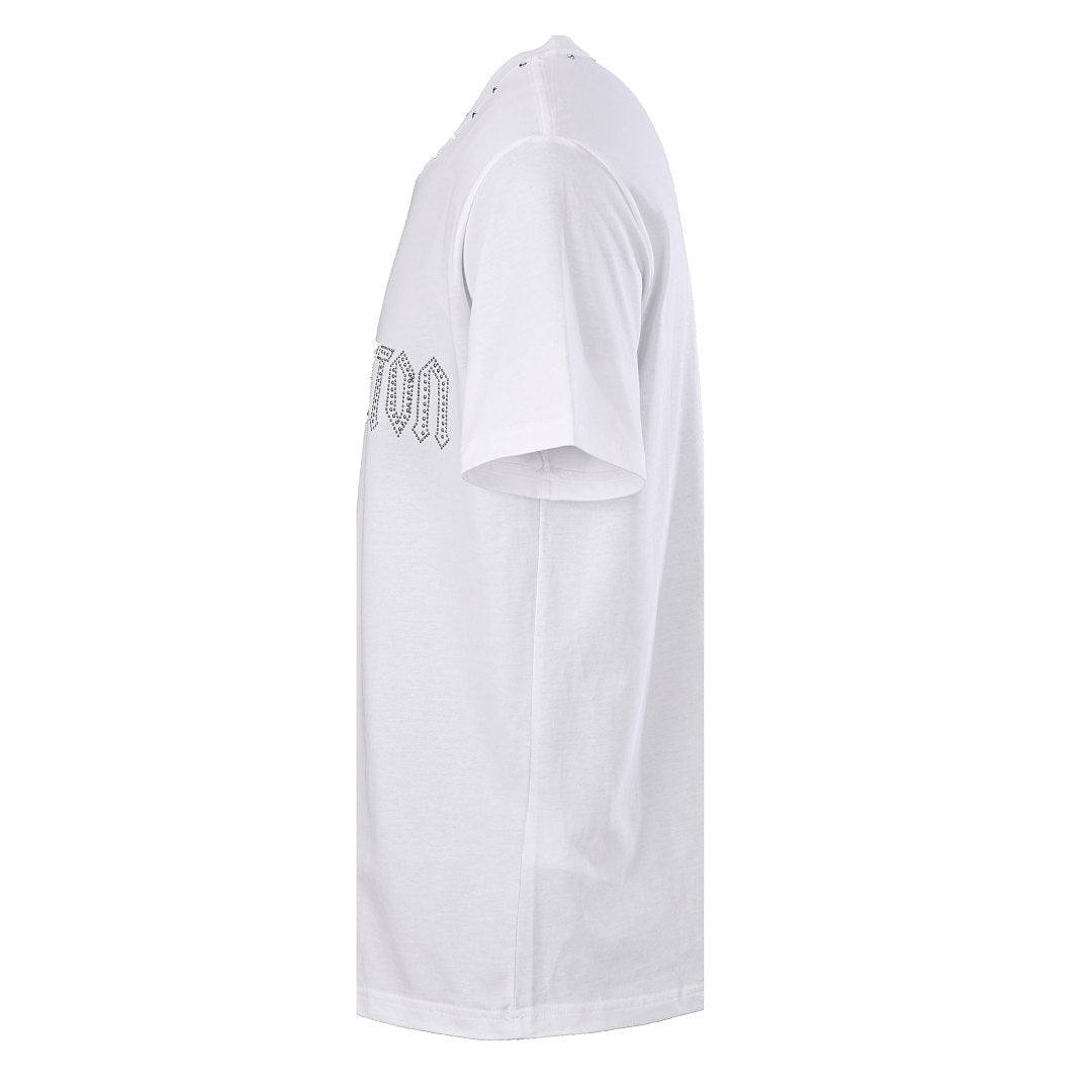 LOUIS VUITTON LV Monogram Flower Logo T-Shirt — Off White