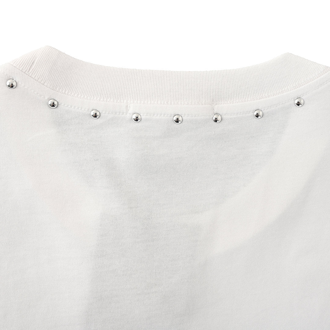 LOUIS VUITTON LV Monogram Flower Logo T-Shirt — Off White