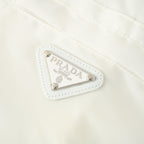 Prada Long-Sleeve T-Shirt with Re-Nylon Chest Pocket and Triangle Logo