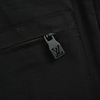 LOUIS VUITTON Black Epi Texture Zip Jacket