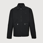 LOUIS VUITTON Black Epi Texture Zip Jacket