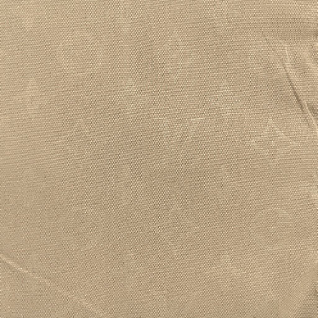 LOUIS VUITTON Khaki Monogram Embossed Hooded Windbreaker