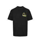 EVISU KURO Oversized Tee — Hannya Mask & Gold Kanji Back