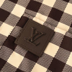 LOUIS VUITTON LV Damier Pocket Logo Short-Sleeve Shirt